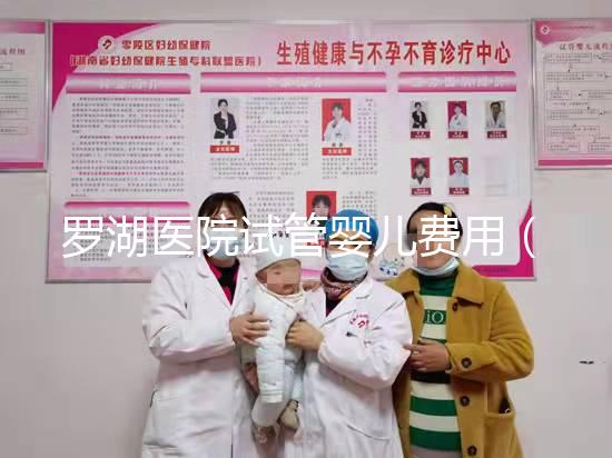 羅湖醫(yī)院試管嬰兒費(fèi)用(羅湖醫(yī)院試管嬰兒費(fèi)用可以報(bào)銷(xiāo)嗎)