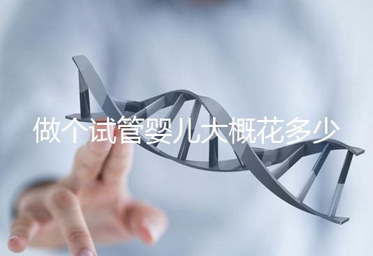 做個試管嬰兒大概花多少錢（做個試管嬰兒得花多少錢）