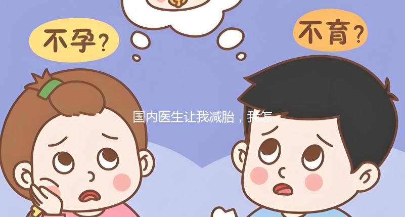 國內(nèi)醫(yī)生讓我減胎，我怎么能一次生兩個孩子呢？