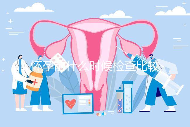 懷孕前什么時(shí)候檢查比較好？