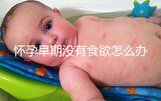 懷孕早期沒有食欲怎么辦？