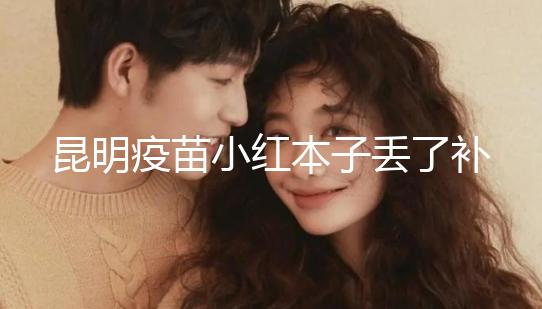 昆明疫苗小紅本子丟了補辦流程、資料來了，五華區人別錯過