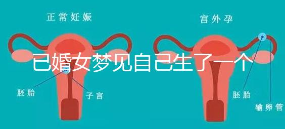 已婚女夢見自己生了一個男孩有預示，是不是胎夢顯而易見