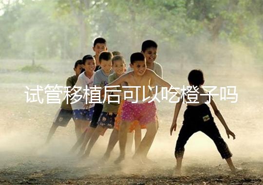 試管移植后可以吃橙子嗎？懷孕初期涼性食物不能吃？