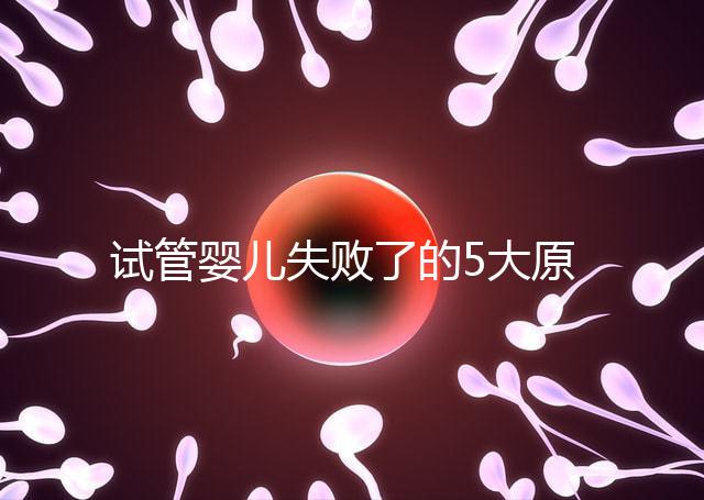 試管嬰兒失敗了的5大原因！附常見移植失敗問答精選