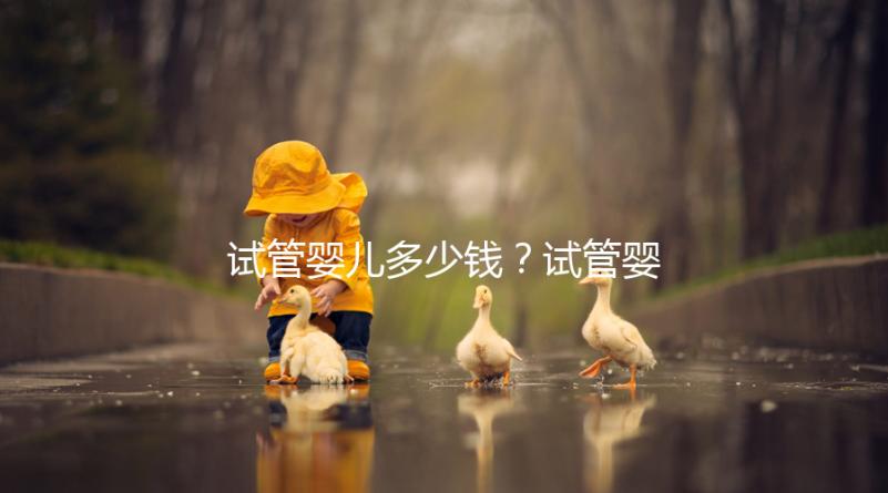 試管嬰兒多少錢？試管嬰兒三大階段收費明細