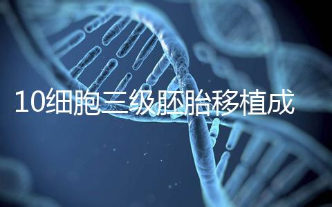 10細胞三級胚胎移植成功率多少看情況，身體好最快6天著床